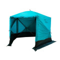 Шатер СЛЕДОПЫТ быстросборный, 5 стен, 2,8х2,9 м, h-2,08 м, S по полу 5,6 кв.м, цвет Waterfall