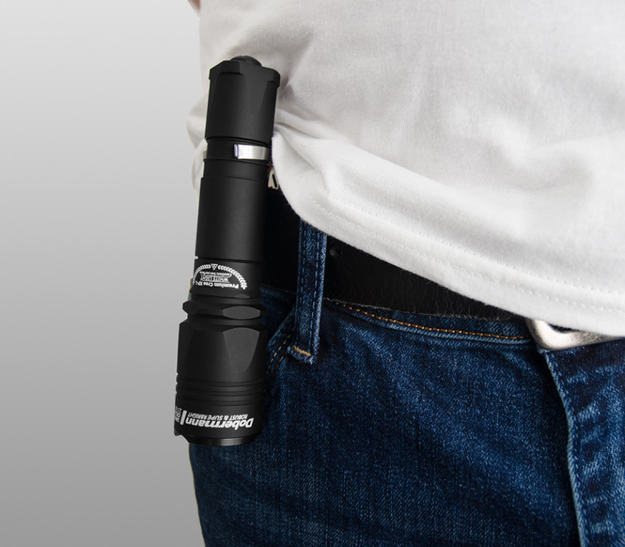 Тактический фонарь Armytek Dobermann (красный свет)