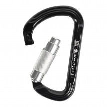 Карабин трапеция алюминиевый автомат с трехтактной блокировкой, Keylock, Вертикаль