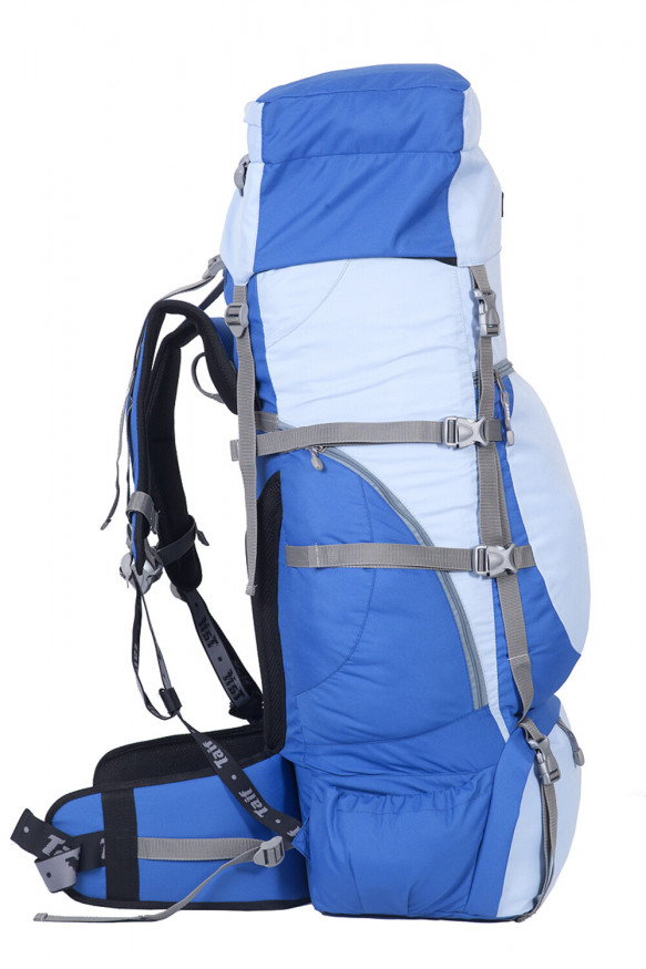 Рюкзак туристический Хальмер 1, с латами, синий-голубой, 120 л, ТАЙФ