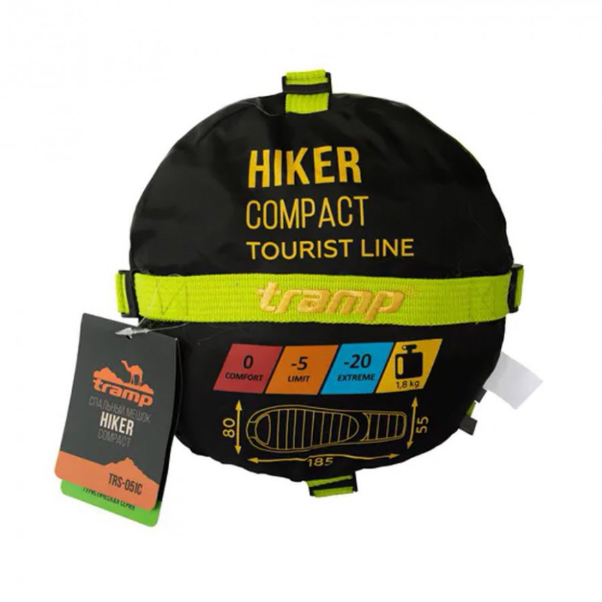 Спальный мешок Hiker Compact -20, Tramp