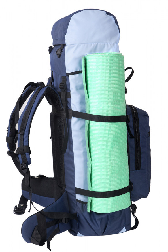 Рюкзак туристический Оптимал 4, синий-голубой, 100 л, ТАЙФ