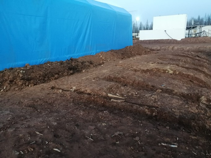 Палатка для ремонта техники АНГАРа - 240 (площадь 240 кв.м.)