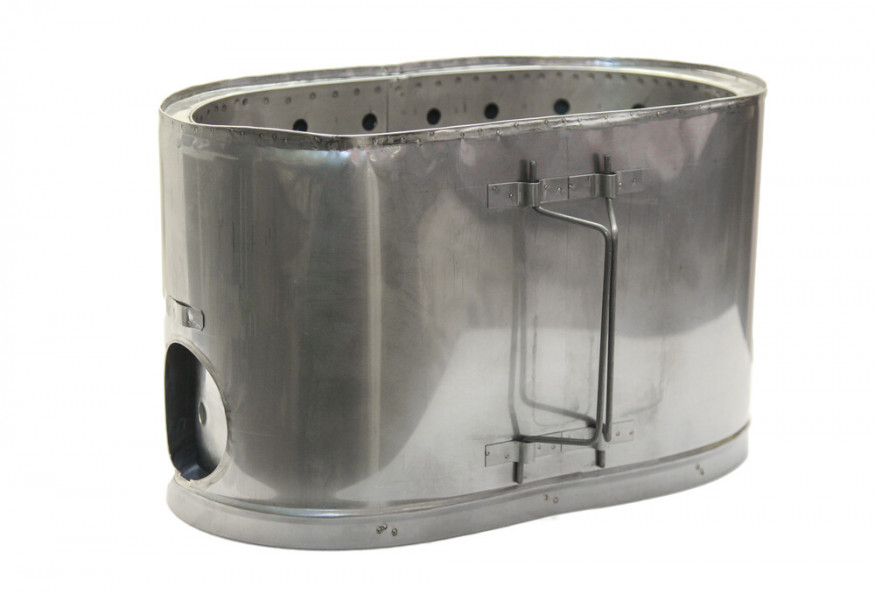 Турбопечка щепочница Век Овал