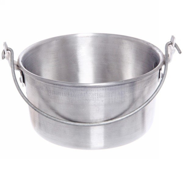 Котелок походный 1,5л 16 см алюминиевый с крышкой