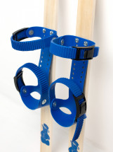 Детский лыжный комплект JUNIOR, 120 см, лыжи+крепления+палки