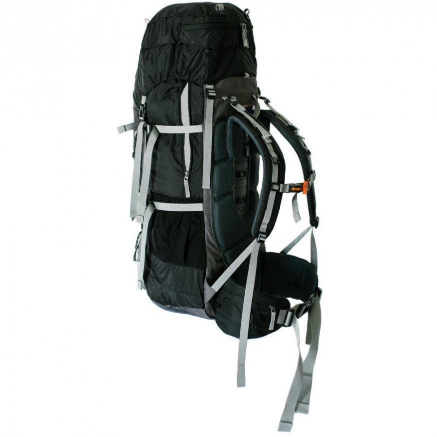 Рюкзак туристический &amp;quot;Ragnar 75+10 черный&amp;quot;, Tramp